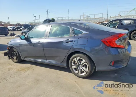 2018 Honda Civic Lx z USA, uszkodzony, nr VIN 2HGFC2F57JH526382